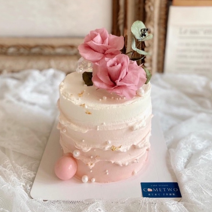 [COMETWO] 網美蛋糕 花藝蛋糕 花卉 造型蛋糕 仙女蛋糕 玫瑰花 情人節耶蛋糕 母親節蛋糕 禮物 婚禮蛋糕