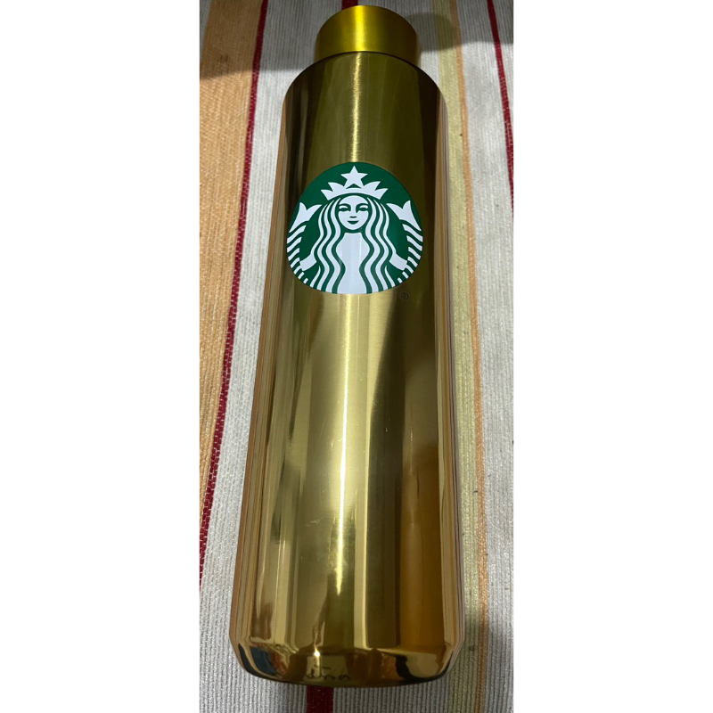 Starbucks Disney 星巴克聯名米奇金色冷熱保溫瓶  星巴克迪士尼聯名保溫瓶 600ml