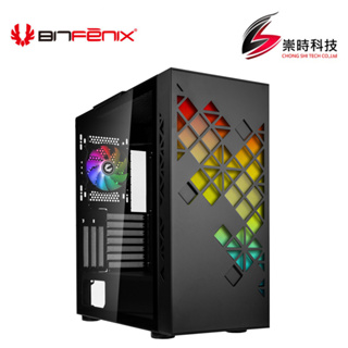 BitFenix 火鳥Tracery (B)/黑色/E-ATX/顯卡長40/CPU高18/電腦機殼