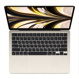 APPLE MacBook Air M2 8G/512G SSD/星光色 13.6吋筆電