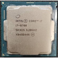 Intel I7-8700 附原廠風扇 (二手)