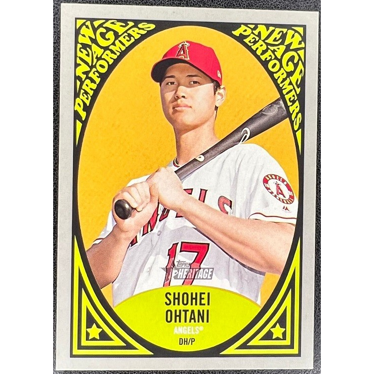 MLB 球員卡 Ohtani 大谷翔平 2019 Topps Heritage New Age Performers