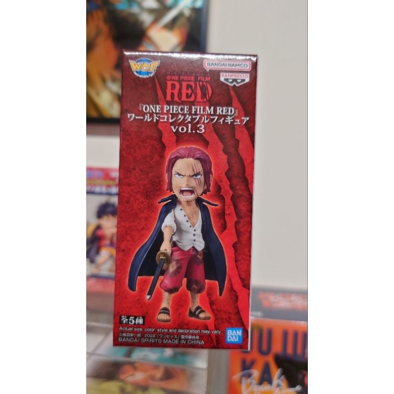 全新現貨  景品 航海王 海賊王 劇場版 RED WCF vol.3 P3 紅髮傑克 海外限定
