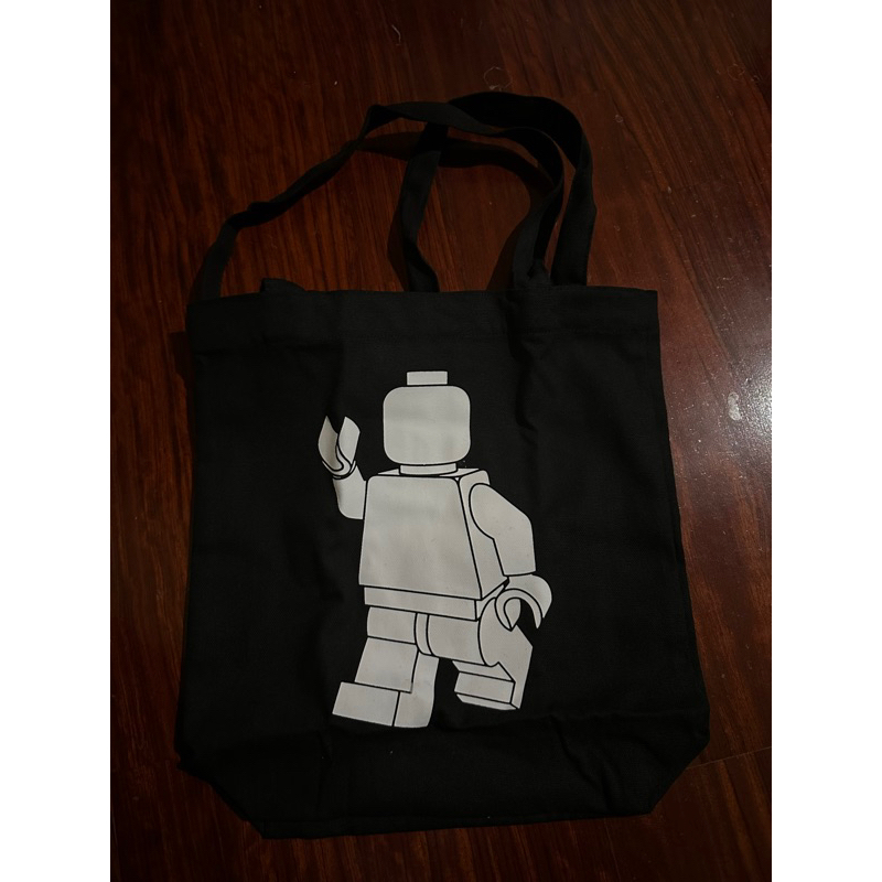 樂高 LEGO 黑色 提袋 購物袋 托特包 手提袋 側背袋