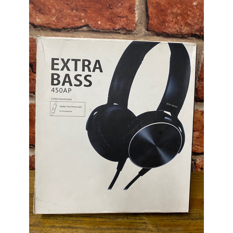 EXTRA BASS 450AP耳機 耳罩式耳機（全新品-盒況差-娃娃機台夾出）