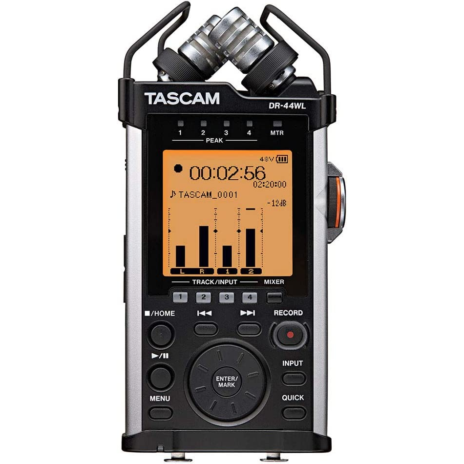(台灣現貨下單一天寄出) Tascam DR-44WL 攜帶型專業錄音筆 網路直播主 聲樂器收錄音