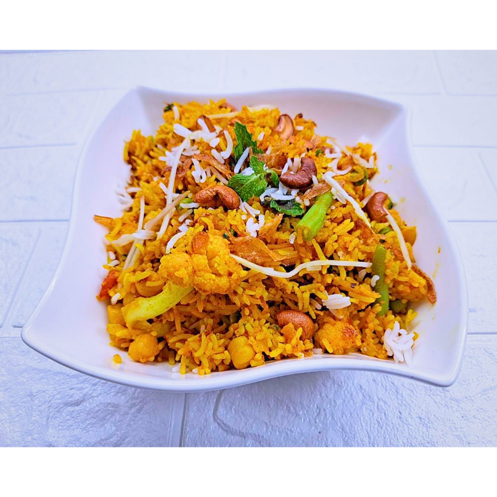 蔬菜香料飯 Veg Biryani/印度香米/炒飯/咖哩/綜合蔬菜料/花椰菜/印度香料/懶人必備/微波/傳統印度美食