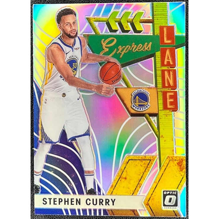 NBA 球員卡 Stephen Curry 2019-20 Donruss Optic Express Lane 亮面