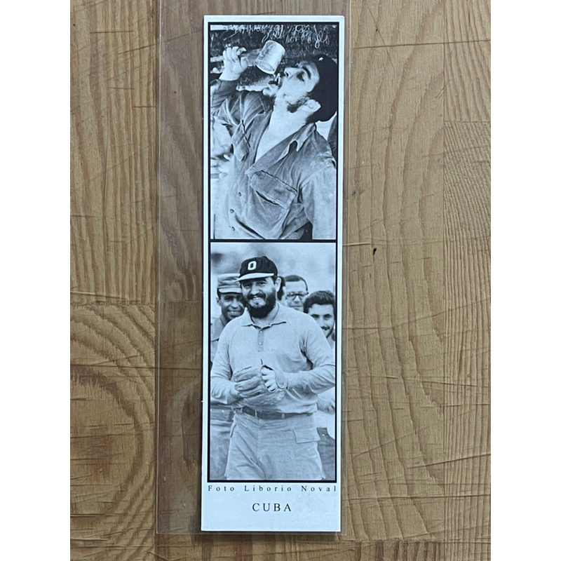 [現貨] 古巴-切·格瓦拉(El Che)紙書籤L02