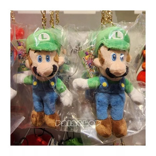 日本Super Mario 超級瑪利歐兄弟 路易吉 玩偶吊飾