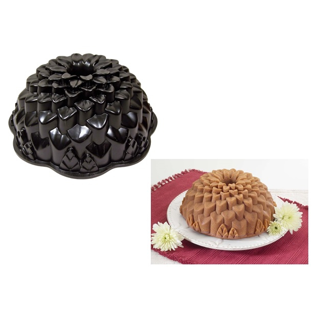美國 Nordic Ware Chrysanthemum Bundt Pan 諾迪威菊花邦特烤盤 不沾烤模 磅蛋糕 烘焙