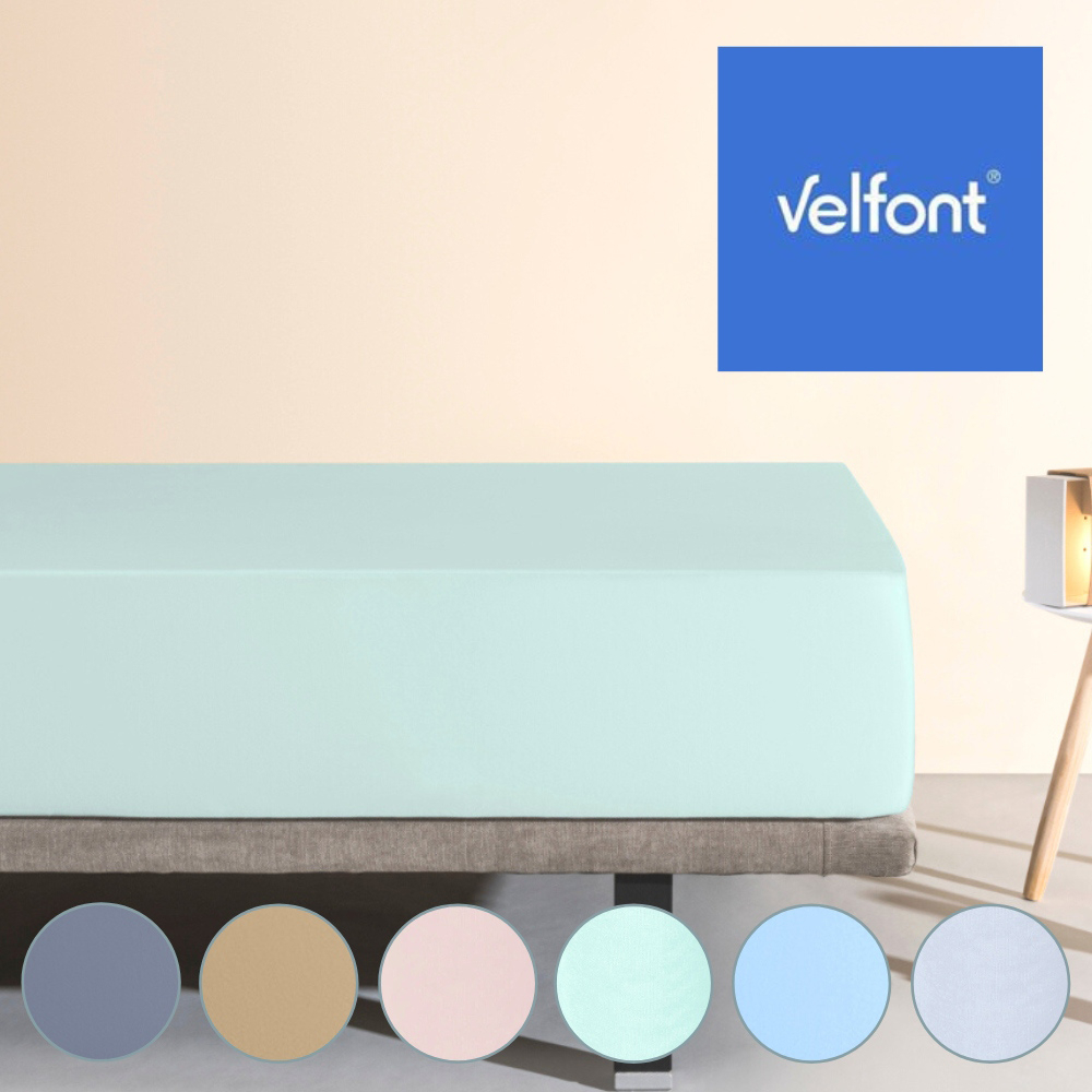 潮濕季節推薦-西班牙 Velfont 有機棉2合1成長床保潔床包 single 110x200cm 防水/隔蟎/透氣
