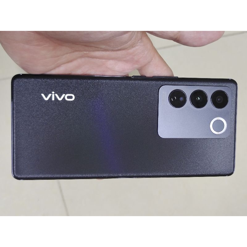 維沃 VIVO V27 新款輕旗艦 天璣5G 閃充 輕薄 環形光燈 黑色 頂規12+256g 台哥大保固中