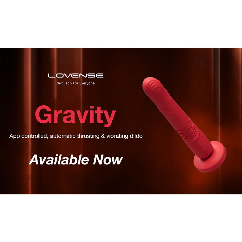 【實體店1年保固】「免運」LOVENSE Gravity 智能手機遙控 伸縮震動按摩器