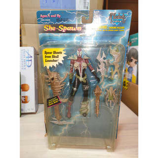 多多熊雜貨舖 麥法蘭 閃靈悍將 再生俠 1996 McFarlane SPAWN SHE-SPAWN 可動公仔 日版