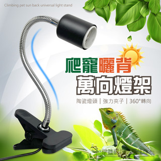 曬背燈架➕燈泡✨曬背燈 爬蟲燈夾 保溫燈夾 烏龜曬背燈夾 烏龜曬背燈 陶瓷燈泡 燈罩 保溫燈 取暖燈 加熱燈 寵物保暖燈