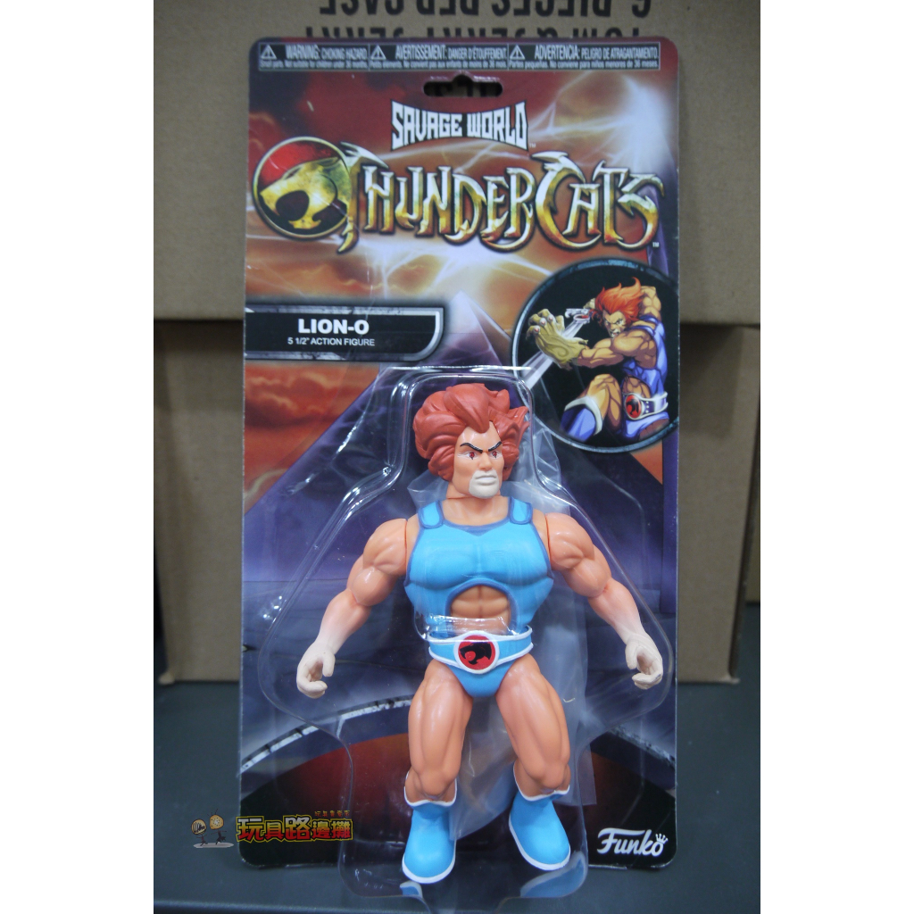 {玩具路邊攤} 正美版 FUNKO 5吋 Savage World 霹靂貓 獅貓 Thundercats 野蠻世界