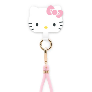 【 造型手機扣環背帶 】 GARMMA ★ Hello Kitty 造型 手機 扣環 背帶 ★ 粉色