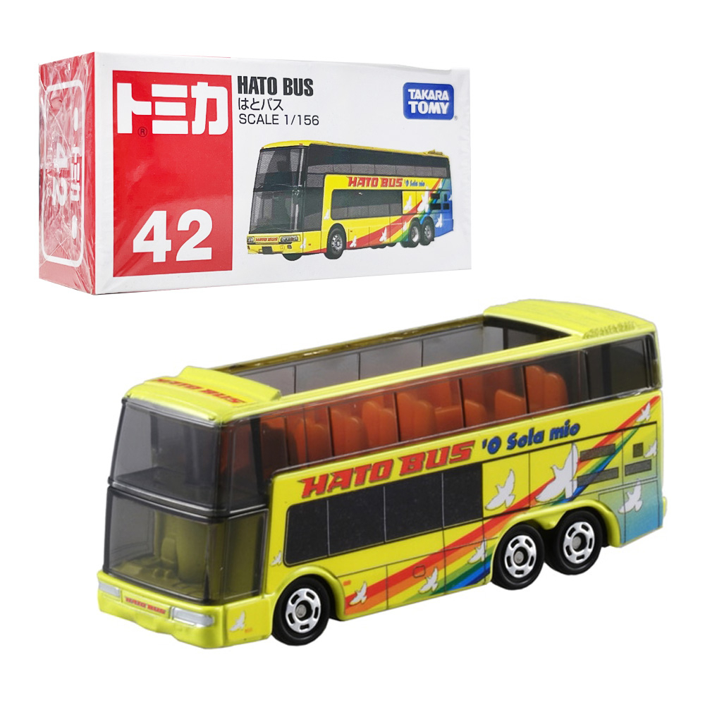 【TOMICA】 多美小汽車 三菱HATO BUS No.042