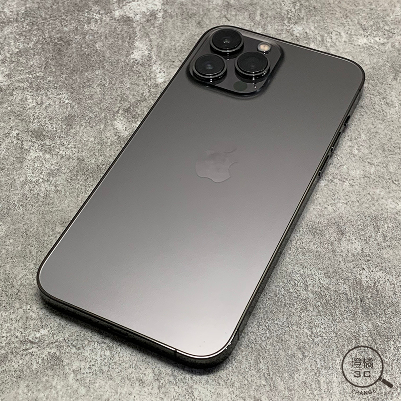 『澄橘』Apple iPhone 13 PRO MAX 512G 512GB (6.7吋) 灰《二手 無盒》B02155