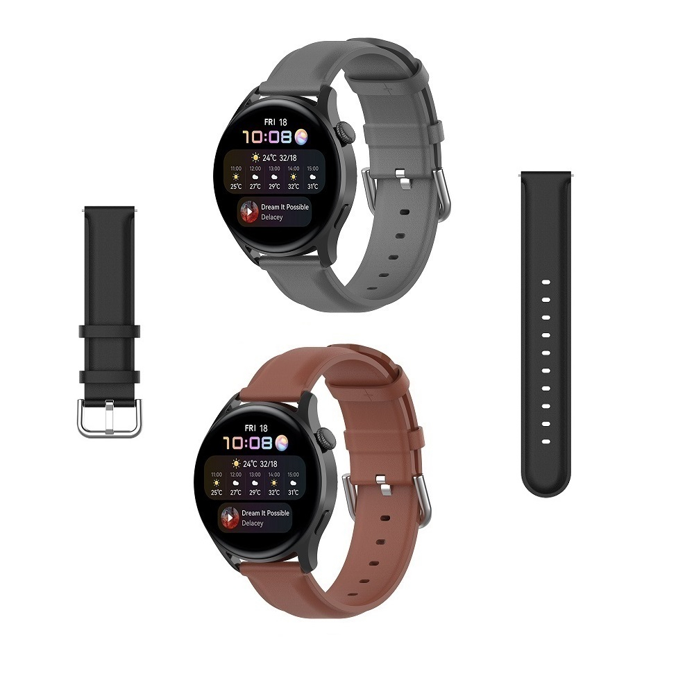 【真皮錶帶】Garmin Forerunner 255 265 錶帶寬度22mm 皮錶帶 商務 時尚 替換 腕帶