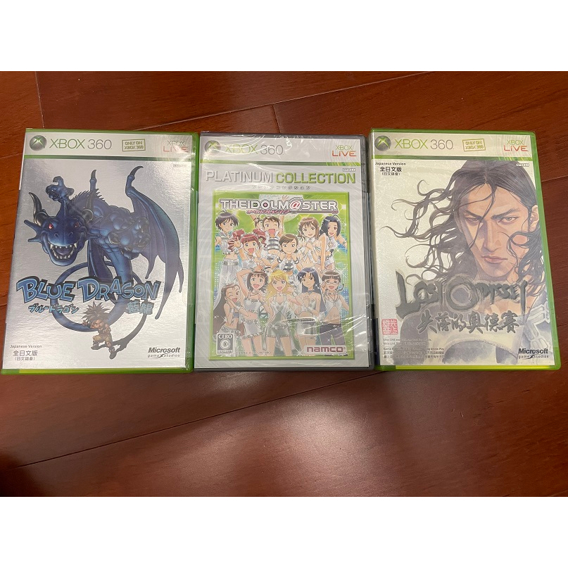 XBOX360遊戲 藍龍.奧德賽.偶像大師.N3.信賴鈴音.靈彈魔女.性感女劍士