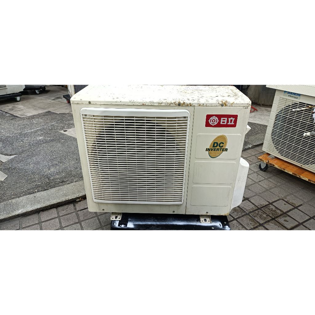 [大師冷氣]日立2手1.8頓變頻吊隱分離式4.5kw7-9坪1級省電2008讚