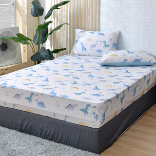 La Belle 超COOL超涼感 床包枕套組 單/雙/加 格蕾寢飾 恐龍百科 抗菌 涼感纖維