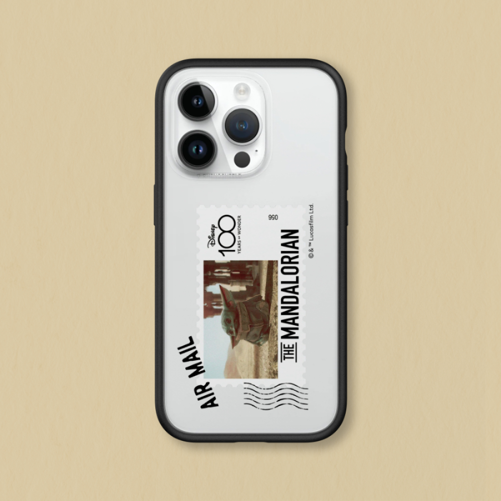 犀牛盾 適用iPhone Mod NX邊框背蓋手機殼∣迪士尼100週年系列/郵票系列-星際大戰的尤達寶寶