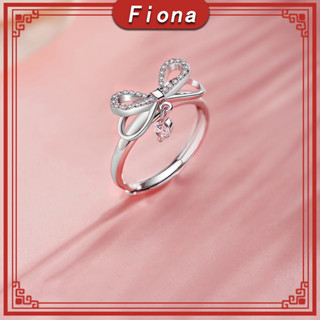 Fiona手工銀匠丨原創設計丨蝴蝶戒指情侶戒指鋯石戒指開口戒指銀戒指925純銀戒指造型戒指銀飾戒指轉運戒指尾戒男戒子