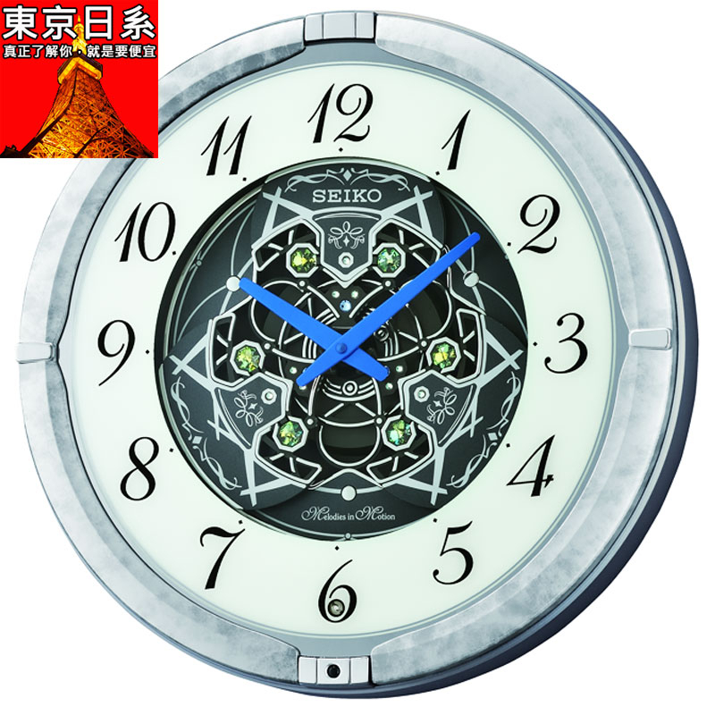 {東京日系}SEIKO QXM397 QXM397S 公司貨 日本 精工 時鐘 掛鐘 整點音樂報時 塑膠外殼 音樂鐘