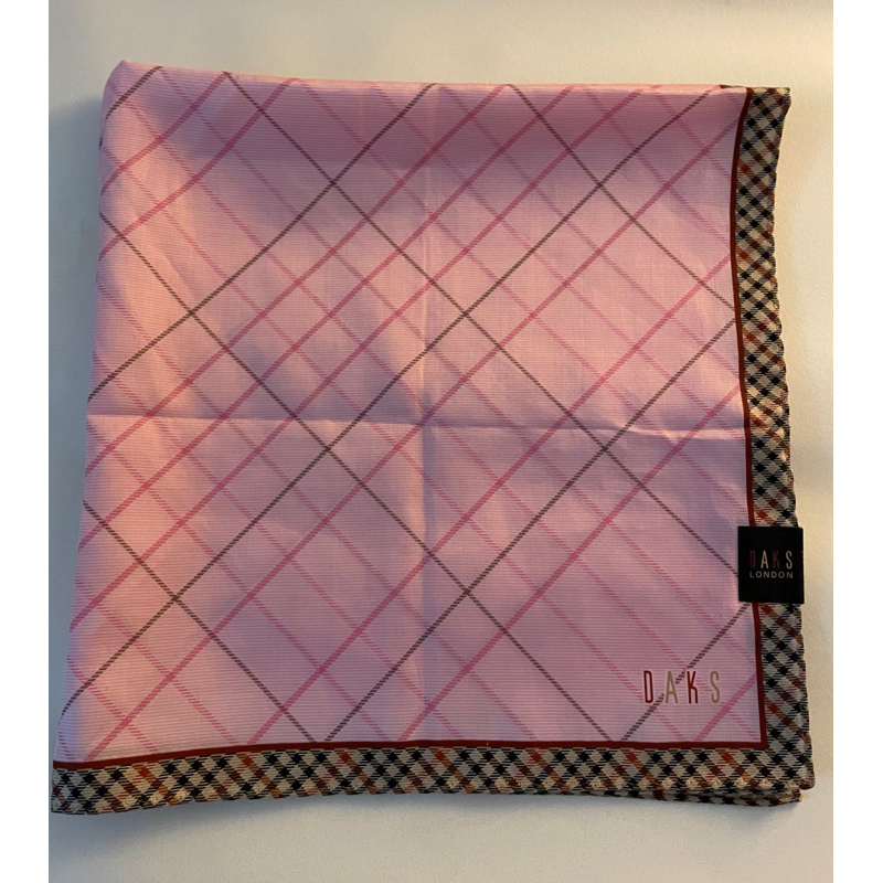 DAKS方巾、領巾（日本製52cm)