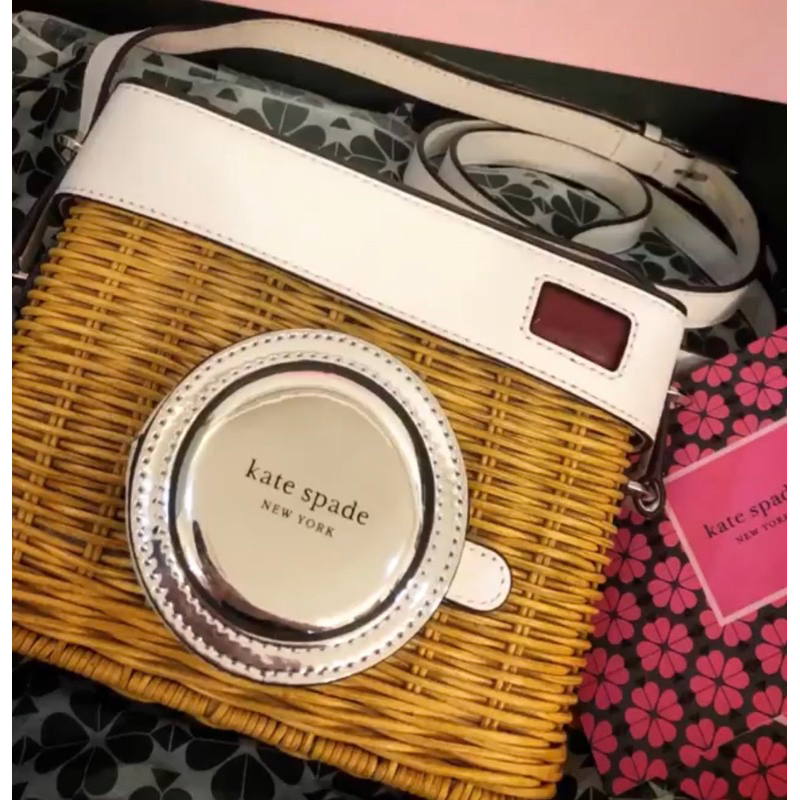 Kate spade 復古相機包 楊紫同款