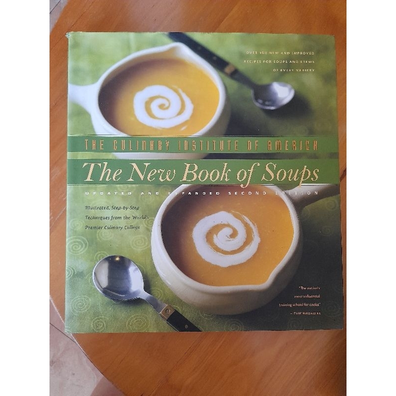 The new book of soup湯英文食譜精裝本