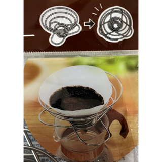Echo 日本 咖啡濾紙 架 露營咖啡 濾紙架 收納咖啡濾杯 摺疊咖啡濾杯 不鏽鋼濾杯 折疊咖啡濾架 手沖咖啡支架