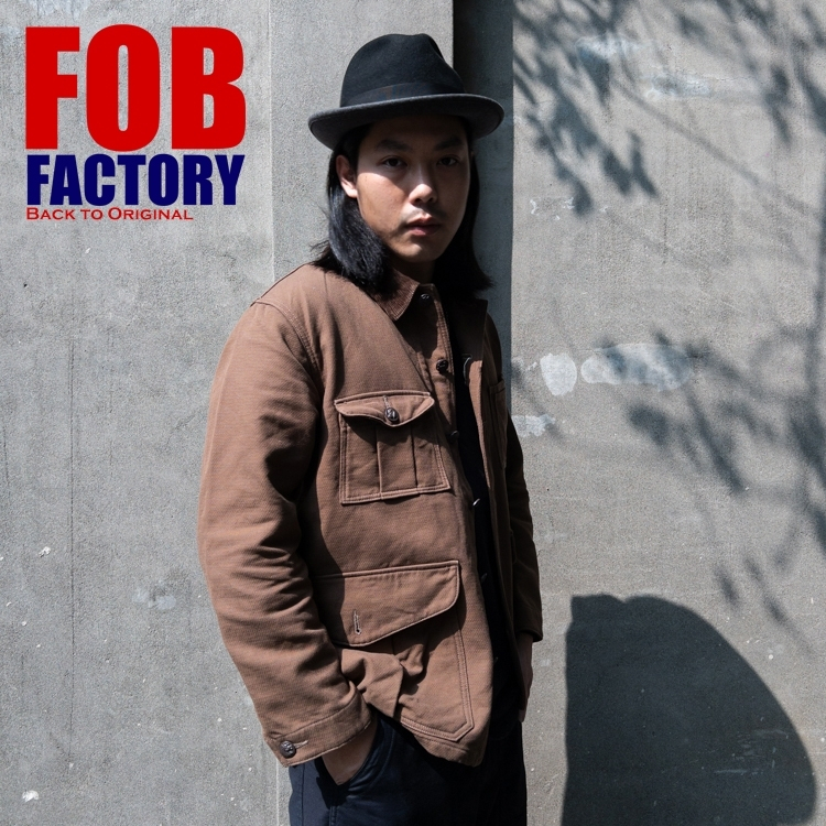 [BTO] 日產【 FOB Factory 】美式複古狩獵風格多口袋外套 F2427