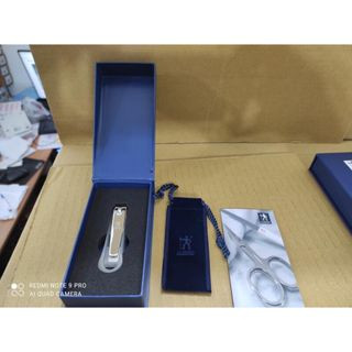 (板橋雜貨店) 德國雙人牌 指甲鉗/指甲剪 (盒裝) 附絨布收納袋