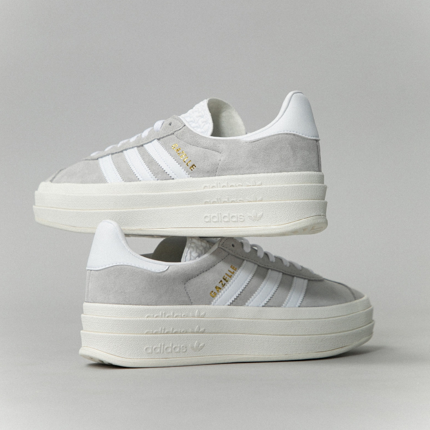 ☆小B之都☆ Adidas Originals Gazelle Bold HQ6893 白灰 厚底 結構