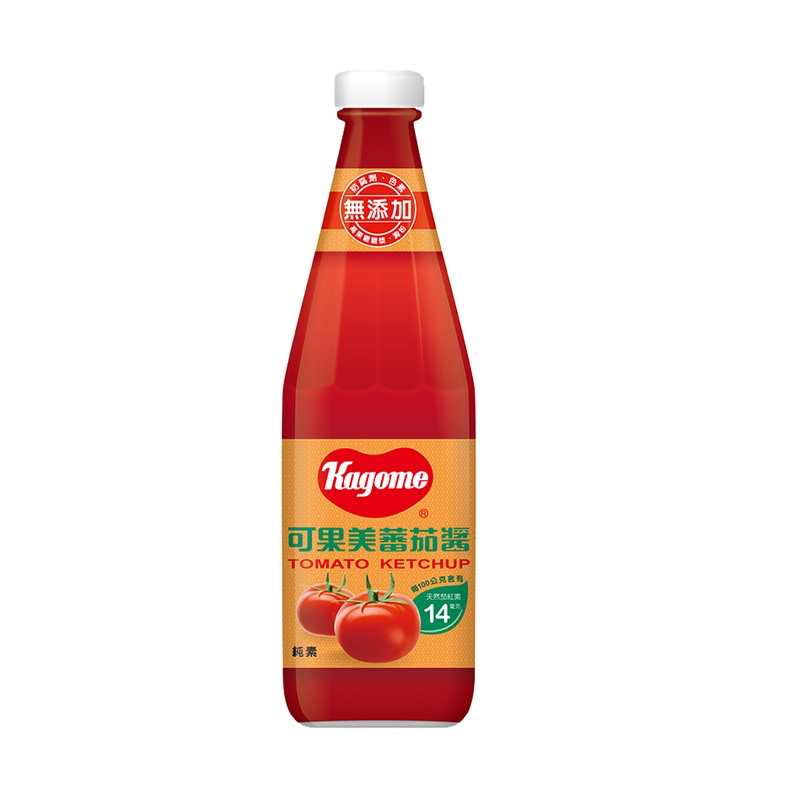 快速出貨｜可果美 蕃茄醬(玻璃瓶) 700g🍃純素可用🍅番茄醬｜天然、健康、美味的蕃茄風味讓您口齒留香
