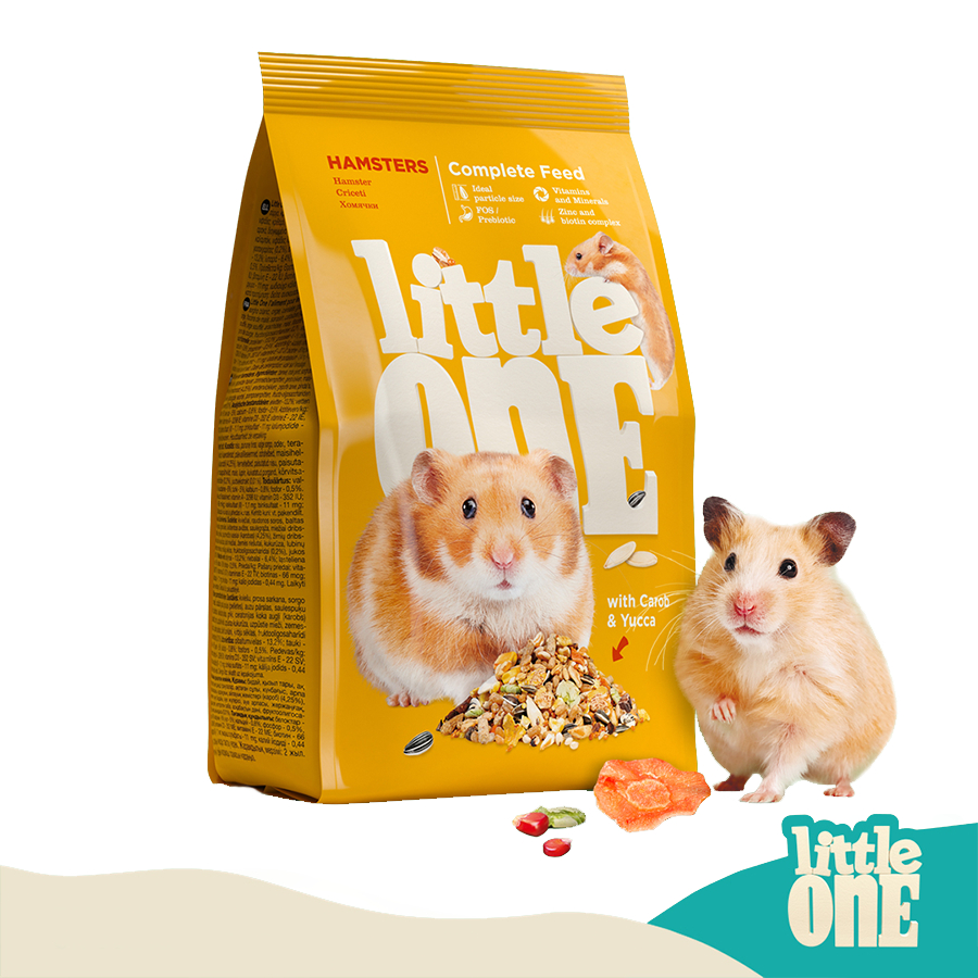 Little One 營養完善小倉鼠飼料/400g 小動物飼料 寵物鼠飼料 倉鼠飼料 鼠飼料 倉鼠主食 黃金鼠飼料