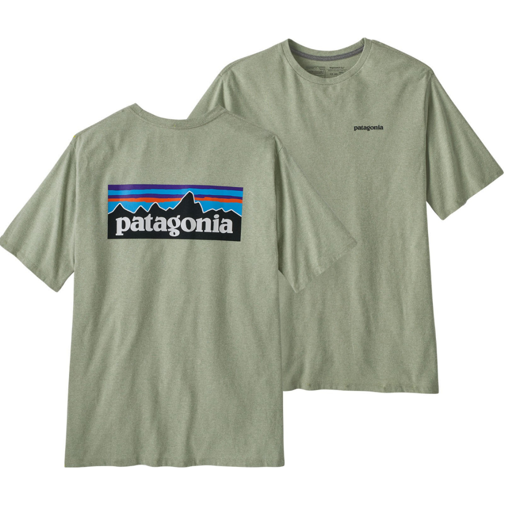 全新 Patagonia P-6 Logo Responsibili-Tee 綠 L