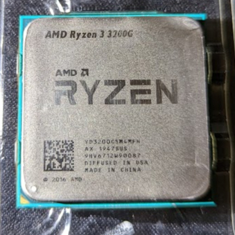 [免運][台灣現貨][二手][保固30天] AMD Ryzen 3 3200G 四核心 處理器 CPU 無散熱器