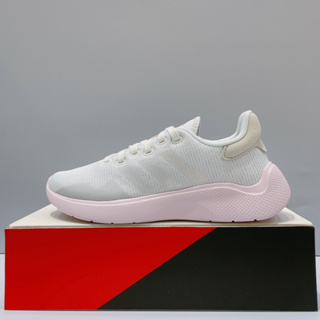 adidas PUREMOTION 2.0 女生 白粉色 舒適 透氣 輕量 運動 慢跑鞋 HQ1707