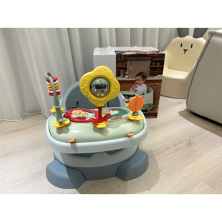 🦖小怪獸嬰兒用品出租-Mamas & Papas （最高階）養成椅 +玩樂盤（藍風鈴）出租/幫寶椅