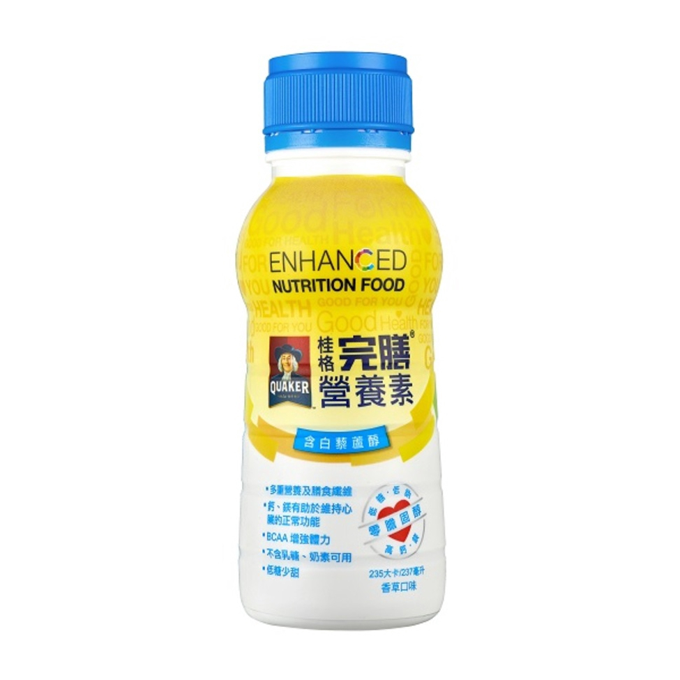 【桂格】完膳 營養素 白藜蘆醇配方 低糖配方 237ml (幫助調節生理機能，維持健康)