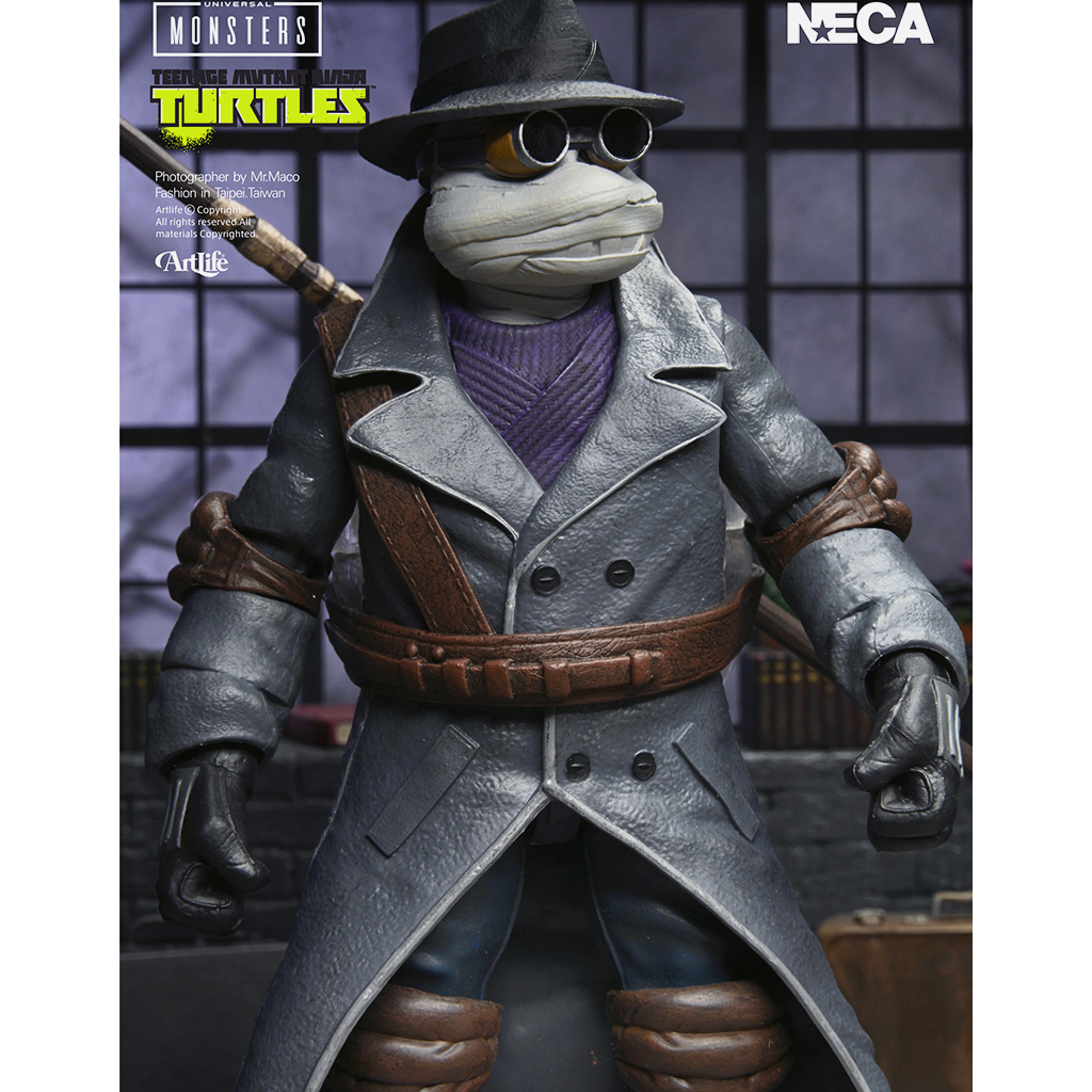 Artlife ㊁ NECA TMNT Universal Monsters InvisibleMan 環球怪物 忍者龜