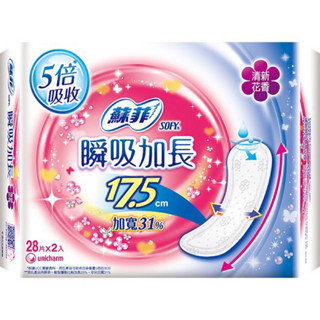 ✨現貨熱銷✨蘇菲瞬吸加長17.5CM護墊微香2入