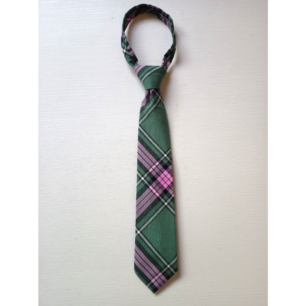 6cm拉鍊領帶 窄版領帶 自動領帶 懶人領帶(二手)