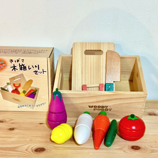 【益智教具】磁性扮演水果切切樂木盒裝