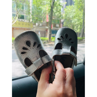 Old Soles 澳洲頂級手工童鞋 EU20學走銀色